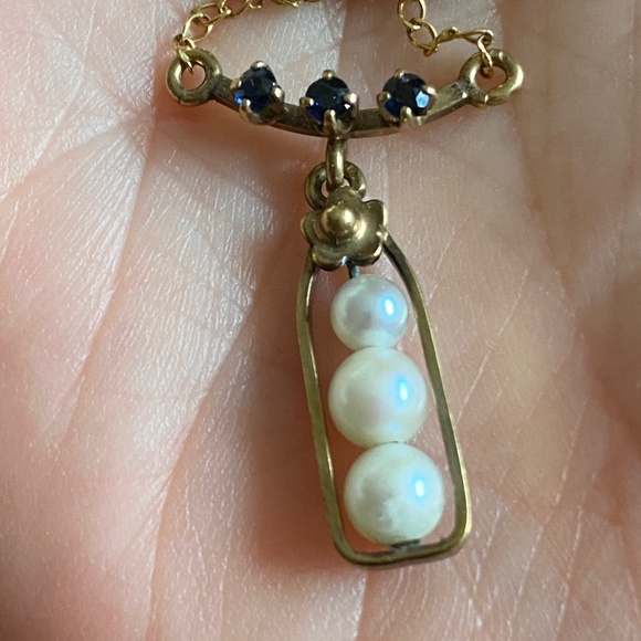 VTG I Van Dell I 14K Gold Filled I Embellished Centerpiece Choker Necklace - Picture 12 of 16